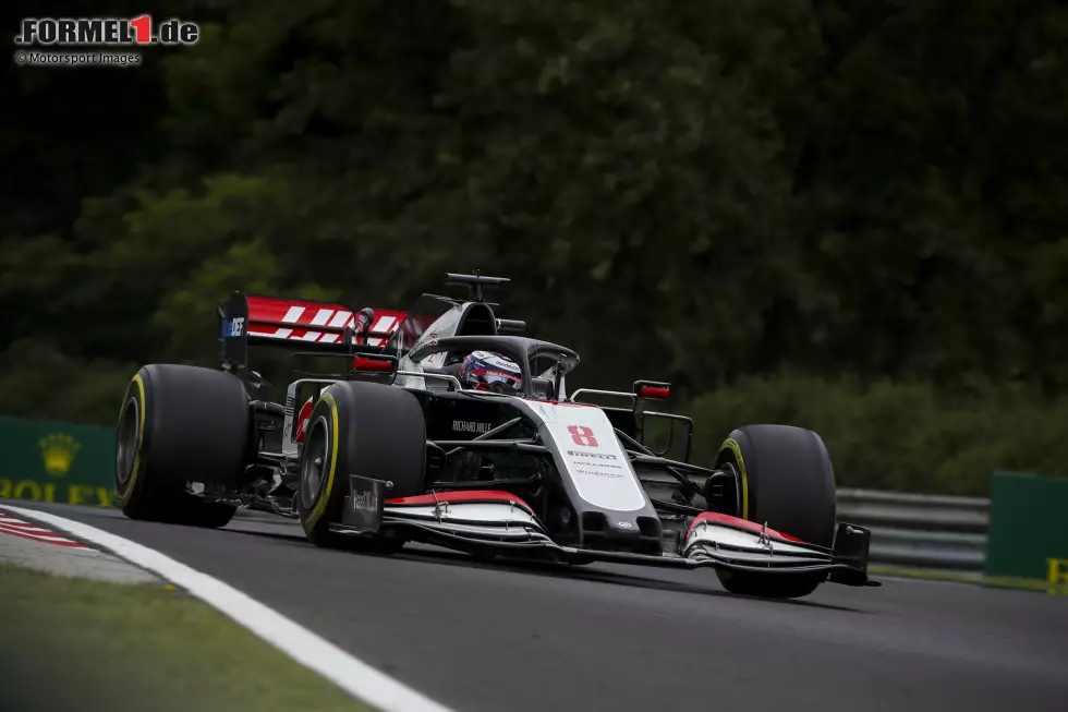 Foto zur News: Romain Grosjean (Haas)