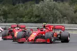 Foto zur News: Charles Leclerc (Ferrari) und Sebastian Vettel (Ferrari)