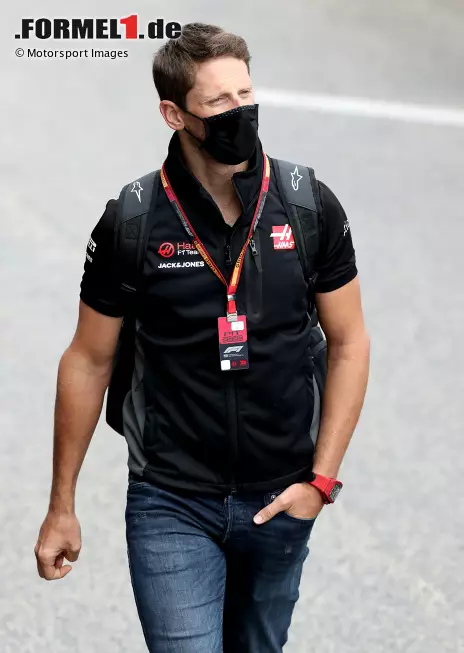 Foto zur News: Romain Grosjean (Haas)