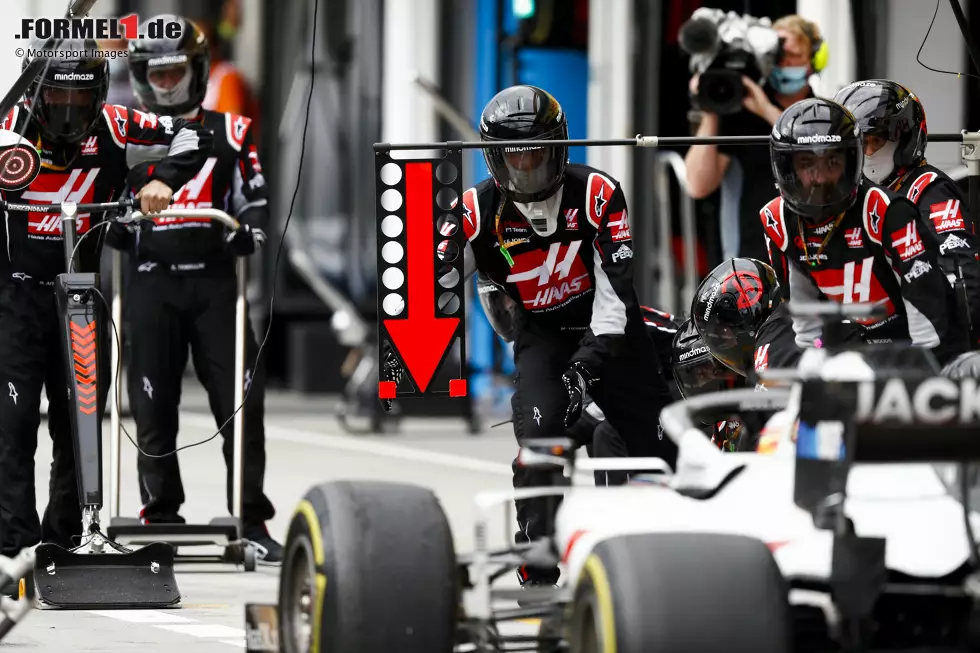 Foto zur News: Romain Grosjean (Haas)