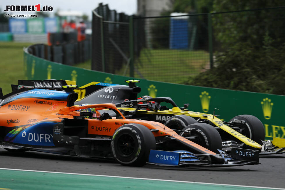 Foto zur News: Esteban Ocon (Renault) und Lando Norris (McLaren)