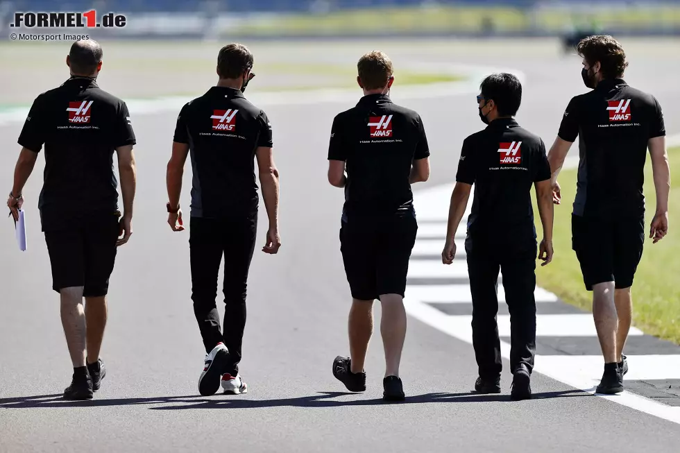 Foto zur News: Romain Grosjean (Haas)