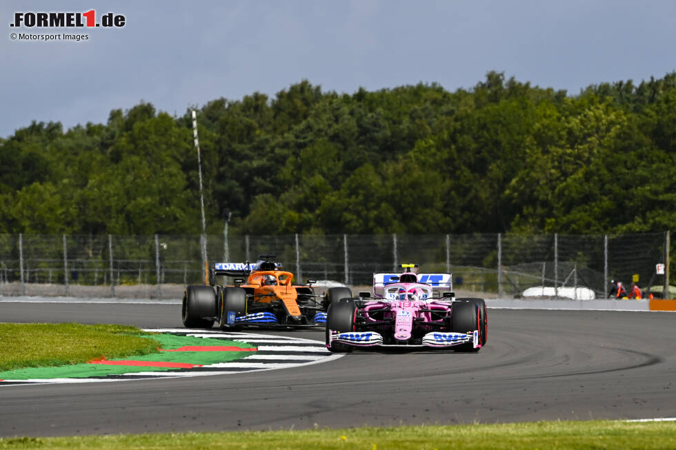 Foto zur News: Lance Stroll (Racing Point) und Carlos Sainz (McLaren)