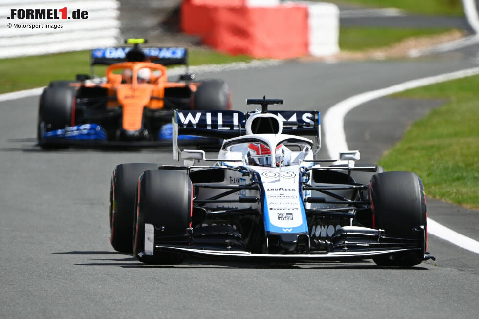 Foto zur News: George Russell (Williams) und Lando Norris (McLaren)