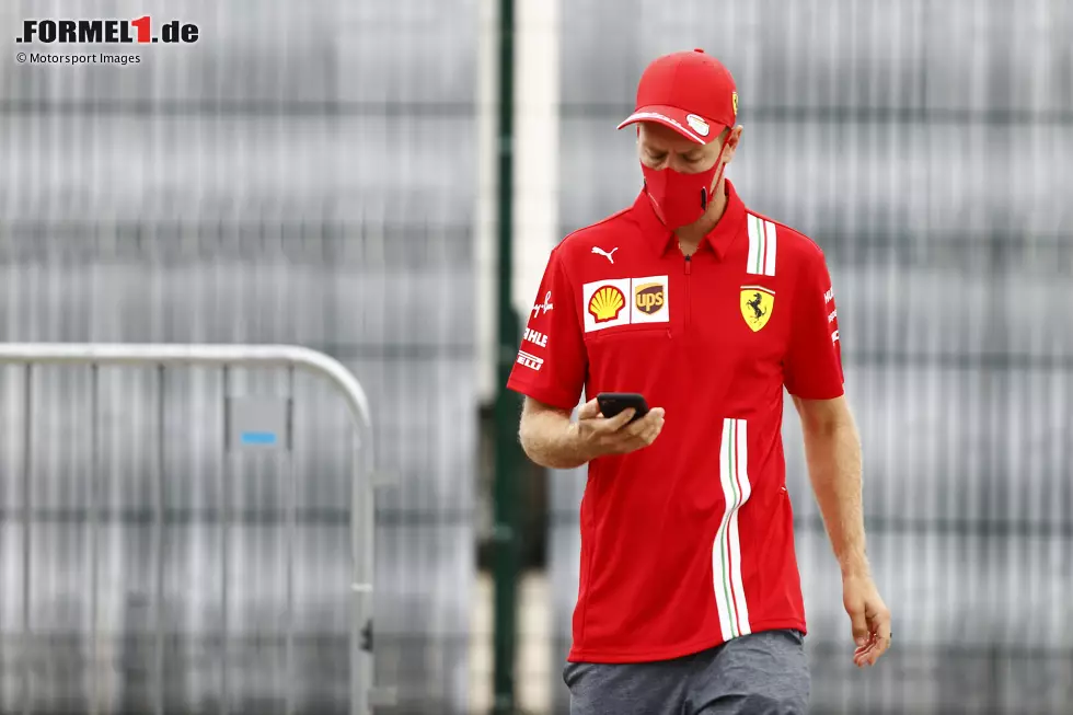 Foto zur News: Sebastian Vettel (Ferrari)