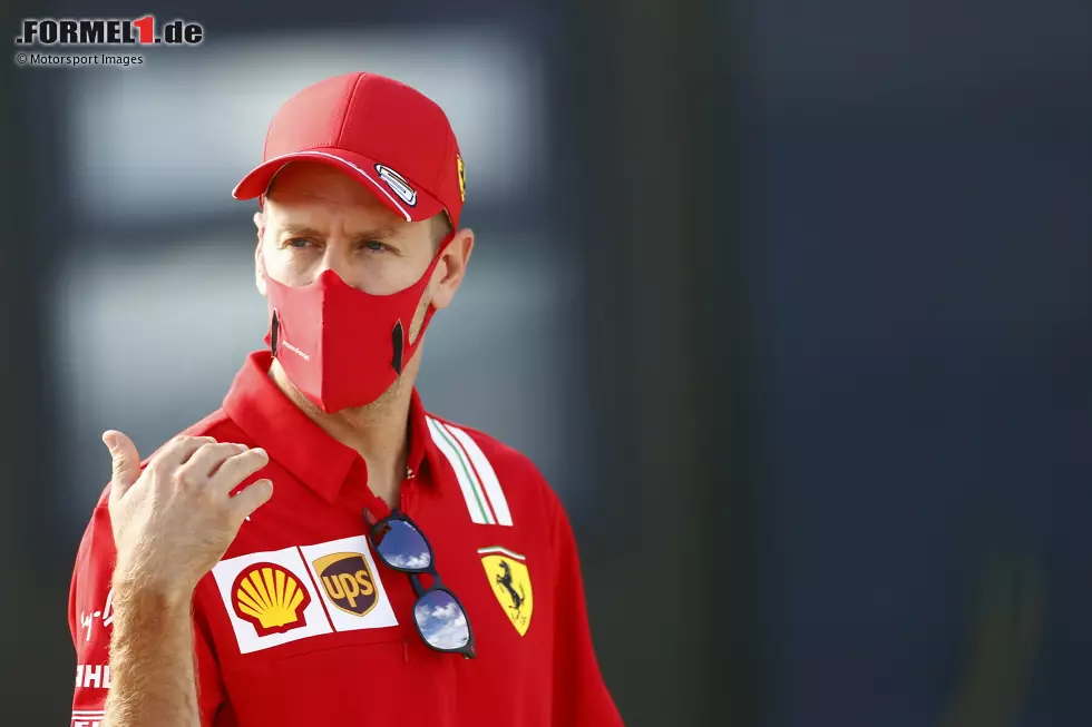 Foto zur News: Sebastian Vettel (Ferrari)
