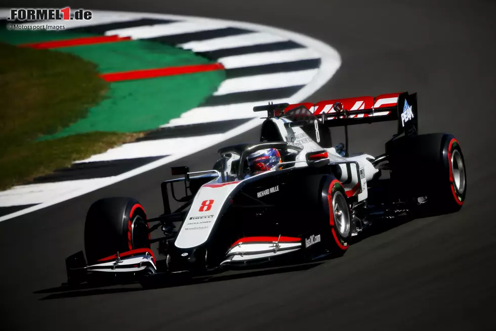 Foto zur News: Romain Grosjean (Haas)