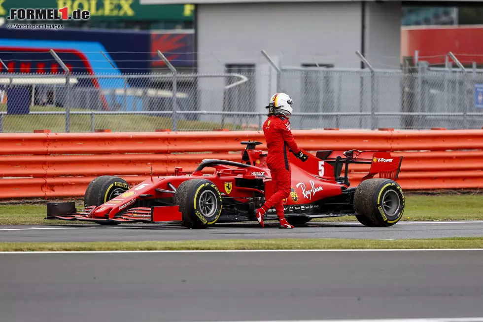 Foto zur News: Sebastian Vettel (Ferrari)