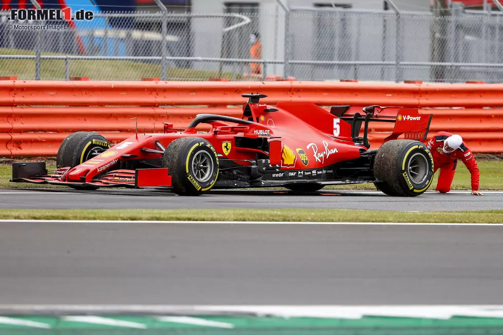 Foto zur News: Sebastian Vettel (Ferrari)