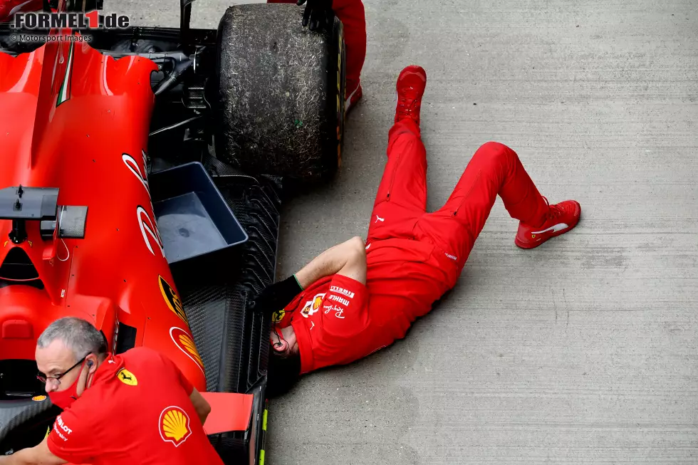 Foto zur News: Sebastian Vettel (Ferrari)