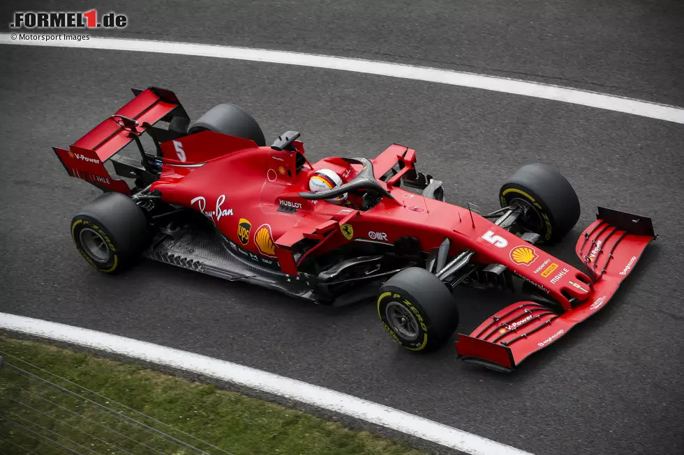 Foto zur News: Sebastian Vettel (Ferrari)