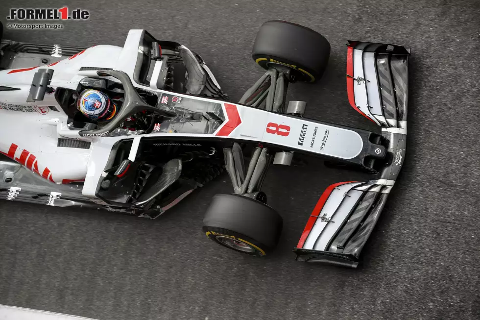 Foto zur News: Romain Grosjean (Haas)