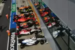 Gallerie: George Russell (Williams), Kimi Räikkönen (Alfa Romeo), Alexander Albon (Red Bull), Charles Leclerc (Ferrari), Max Verstappen (Red Bull), Daniel Ricciardo (Renault) und Lando Norris (McLaren)