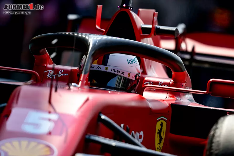 Foto zur News: Sebastian Vettel (Ferrari)