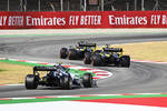 Foto zur News: Pierre Gasly (AlphaTauri), Daniel Ricciardo (Renault) und Esteban Ocon (Renault)
