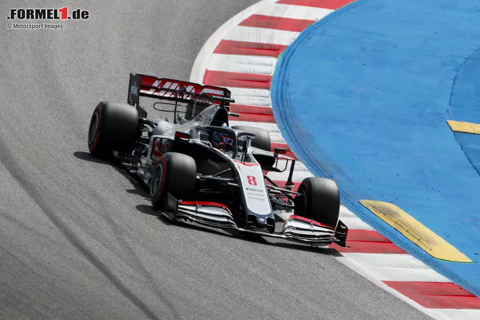 Foto zur News: Romain Grosjean (Haas)