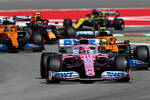 Foto zur News: Sergio Perez, Lando Norris (McLaren), Carlos Sainz (McLaren) und Alexander Albon (Red Bull)