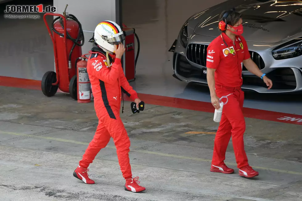 Foto zur News: Sebastian Vettel (Ferrari)