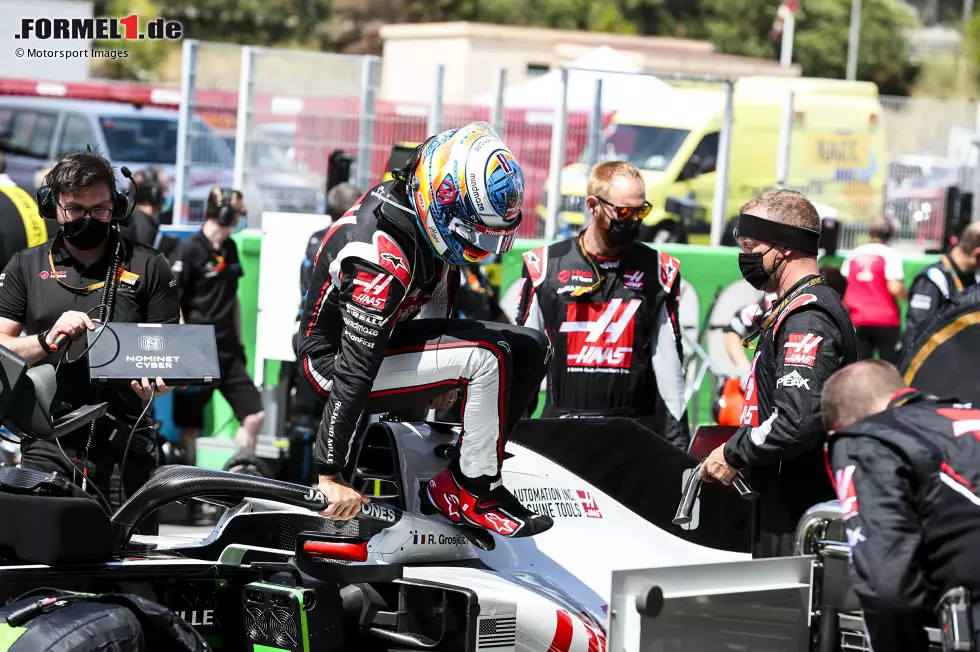 Foto zur News: Romain Grosjean (Haas)