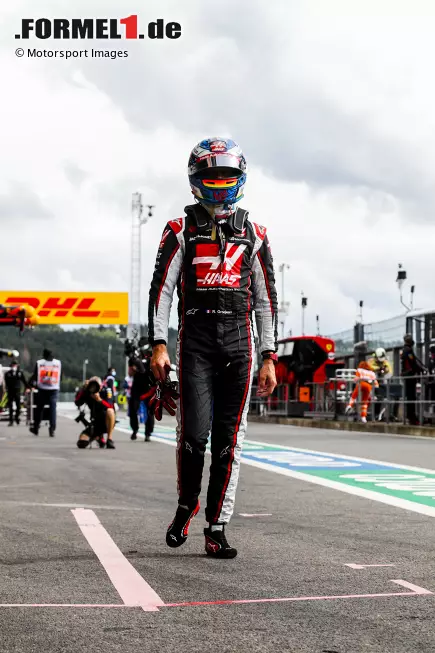 Foto zur News: Romain Grosjean (Haas)