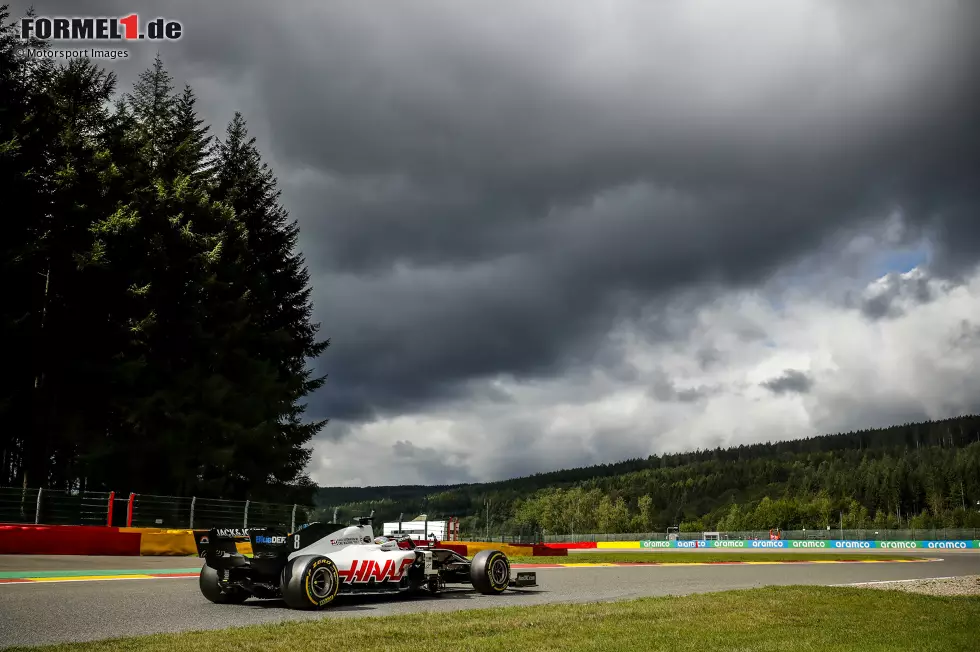 Foto zur News: Romain Grosjean (Haas)