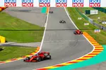 Gallerie: Sebastian Vettel (Ferrari), Charles Leclerc (Ferrari) und Romain Grosjean (Haas)