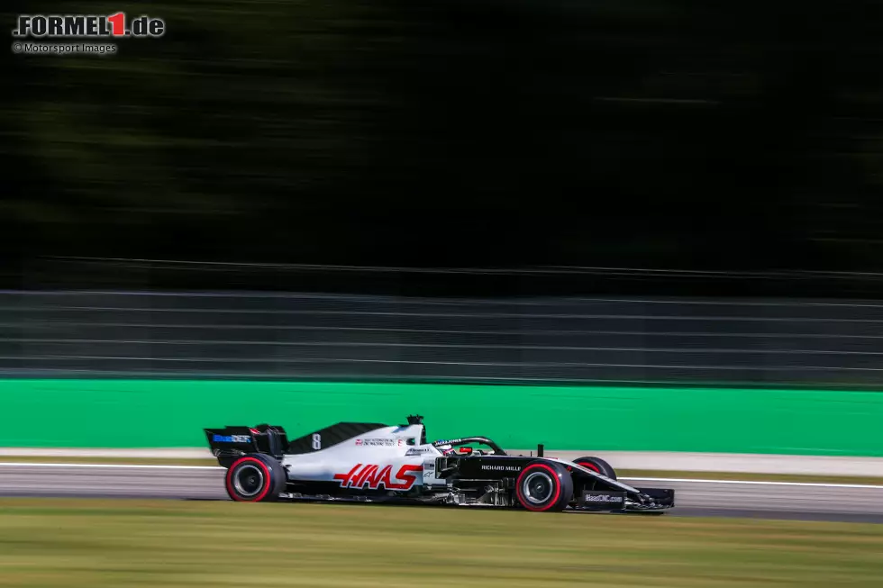 Foto zur News: Romain Grosjean (Haas)