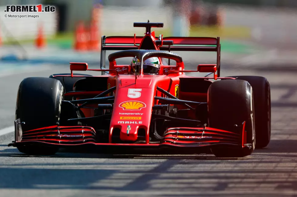 Foto zur News: Sebastian Vettel (Ferrari)