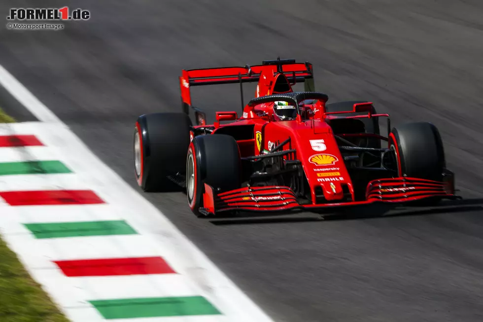 Foto zur News: Sebastian Vettel (Ferrari)