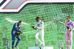 Foto zur News: Carlos Sainz (McLaren), Pierre Gasly (AlphaTauri) und Lance Stroll (Racing Point)