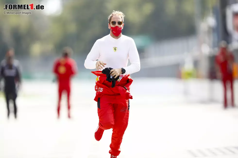 Foto zur News: Sebastian Vettel (Ferrari)