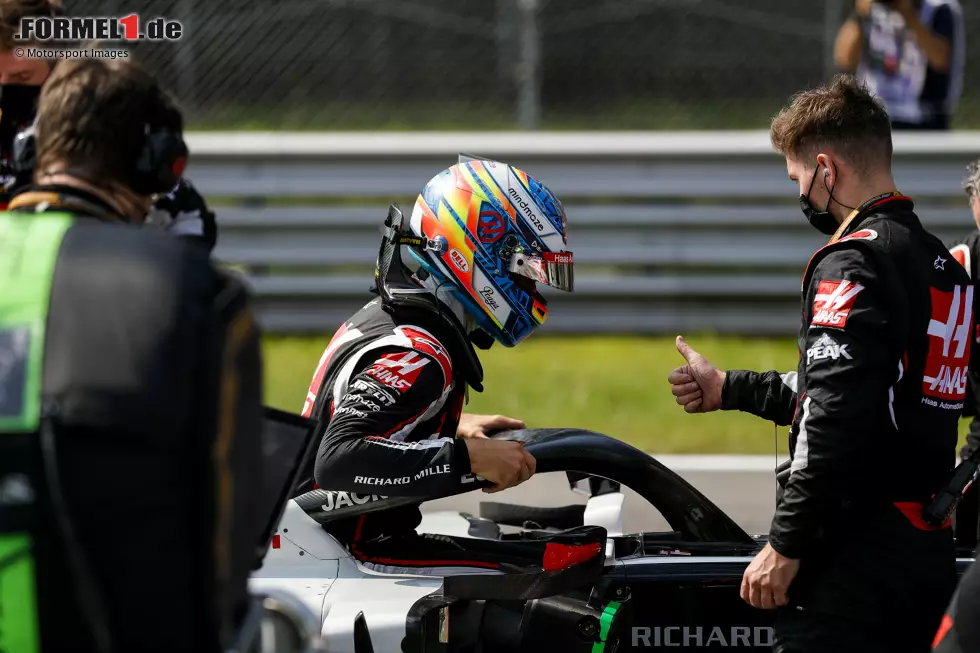 Foto zur News: Romain Grosjean (Haas)