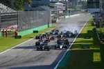 Gallerie: Lewis Hamilton (Mercedes), Pierre Gasly (AlphaTauri), Kimi Räikkönen (Alfa Romeo) und Antonio Giovinazzi (Alfa Romeo)