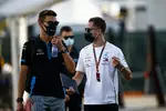 Foto zur News: George Russell (Williams) und Stoffel Vandoorne