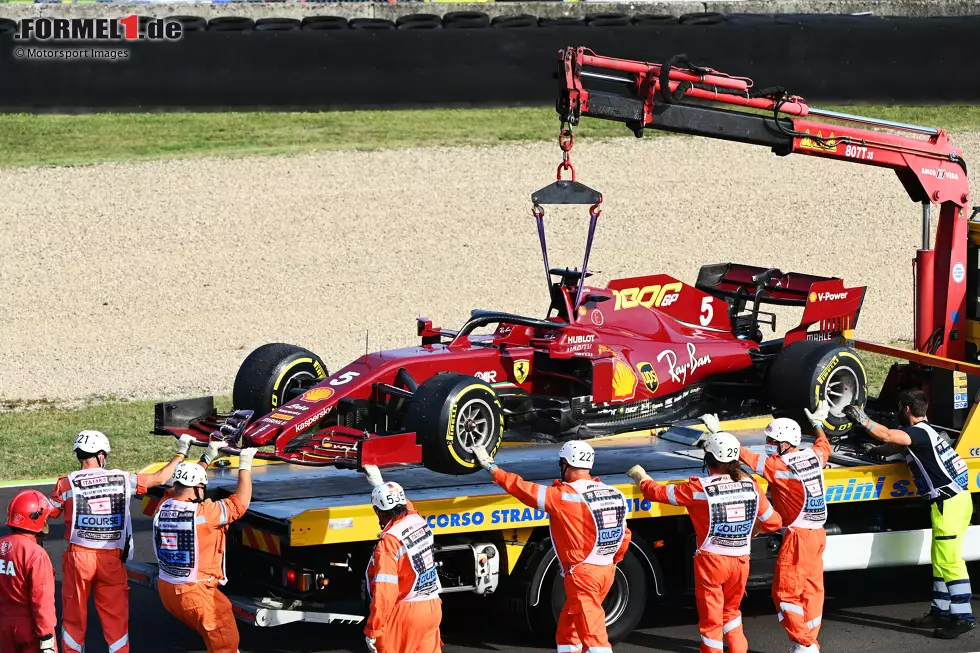 Foto zur News: Sebastian Vettel (Ferrari)