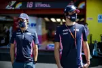 Foto zur News: Sergio Perez (Racing Point) und Lance Stroll (Racing Point)