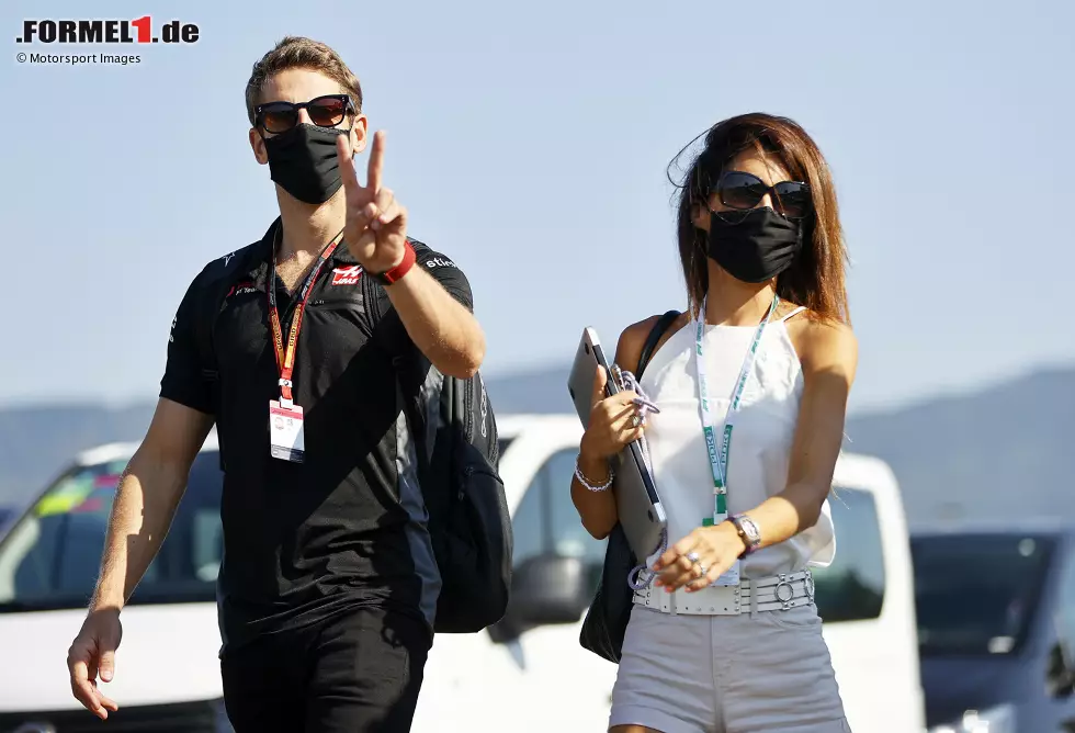 Foto zur News: Romain Grosjean (Haas)