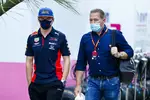 Foto zur News: Max Verstappen (Red Bull) und Jos Verstappen