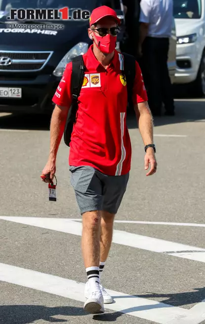 Foto zur News: Sebastian Vettel (Ferrari)