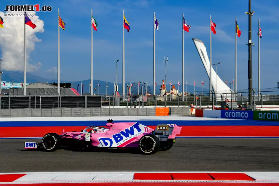 Foto zur News: Sergio Perez (Racing Point)