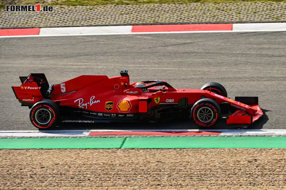 Foto zur News: Sebastian Vettel (Ferrari)