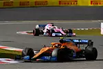 Foto zur News: Lando Norris (McLaren) und Sergio Perez (Racing Point)