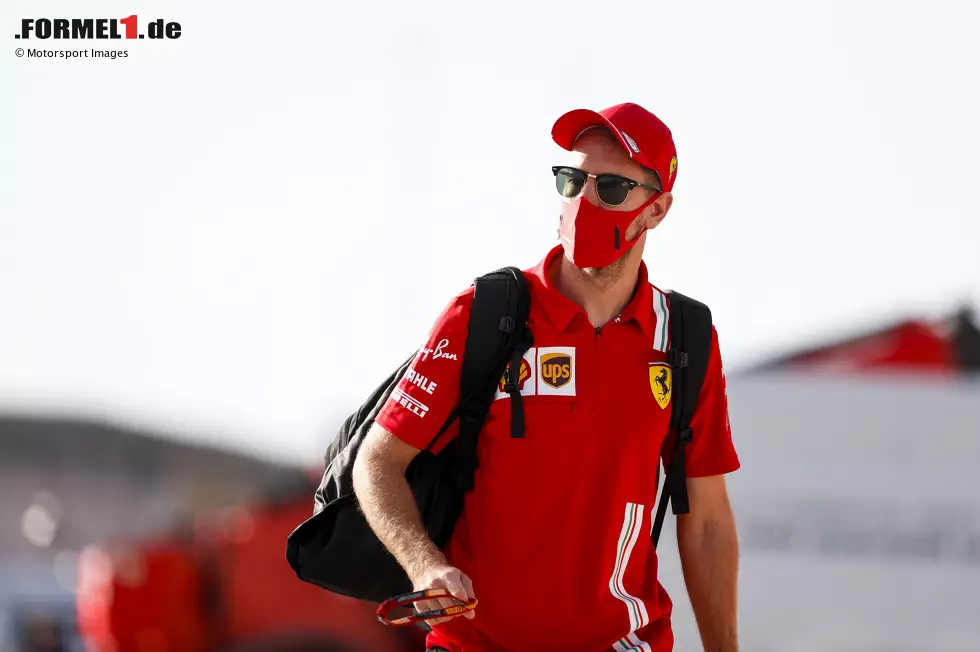 Foto zur News: Sebastian Vettel (Ferrari)