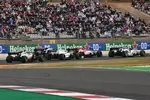 Foto zur News: Daniil Kwjat (AlphaTauri), Kimi Räikkönen (Alfa Romeo), George Russell (Williams), Kevin Magnussen (Haas) und Romain Grosjean (Haas)