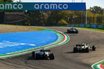 Foto zur News: Lewis Hamilton (Mercedes), Esteban Ocon (Renault) und Pierre Gasly (AlphaTauri)