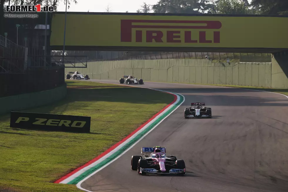 Foto zur News: Lance Stroll (Racing Point) und Kevin Magnussen (Haas)