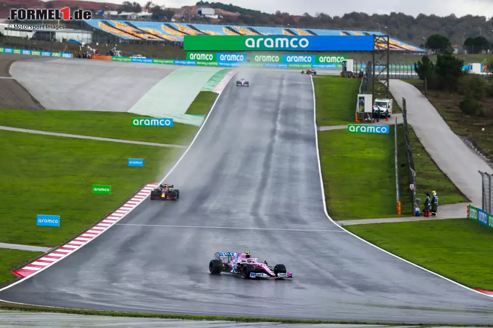 Foto zur News: Lance Stroll (Racing Point) und Max Verstappen (Red Bull)