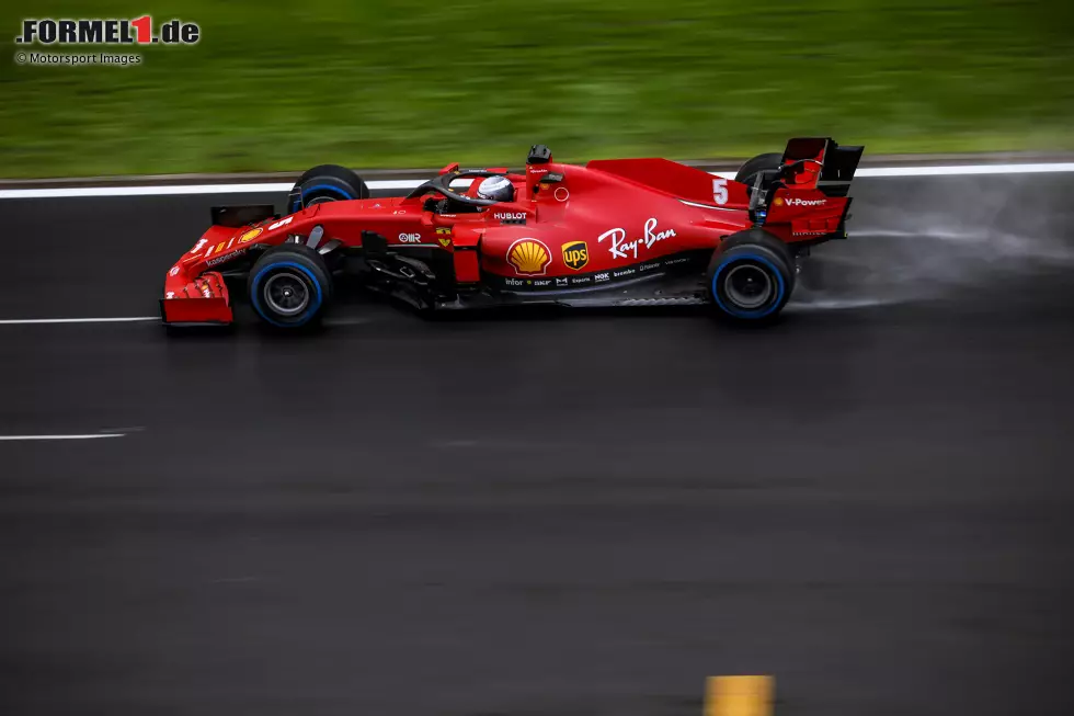 Foto zur News: Sebastian Vettel (Ferrari)