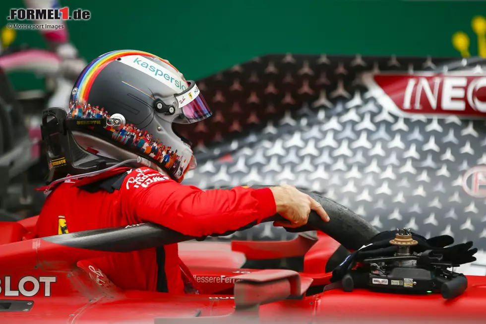 Foto zur News: Sebastian Vettel (Ferrari)