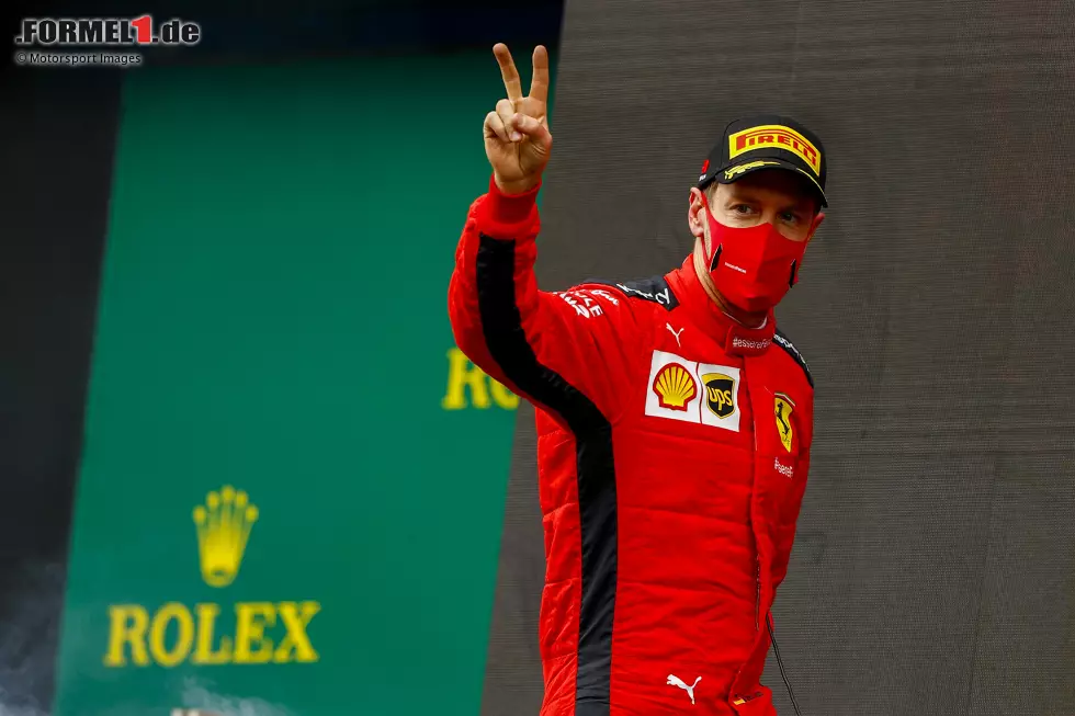 Foto zur News: Sebastian Vettel (Ferrari)